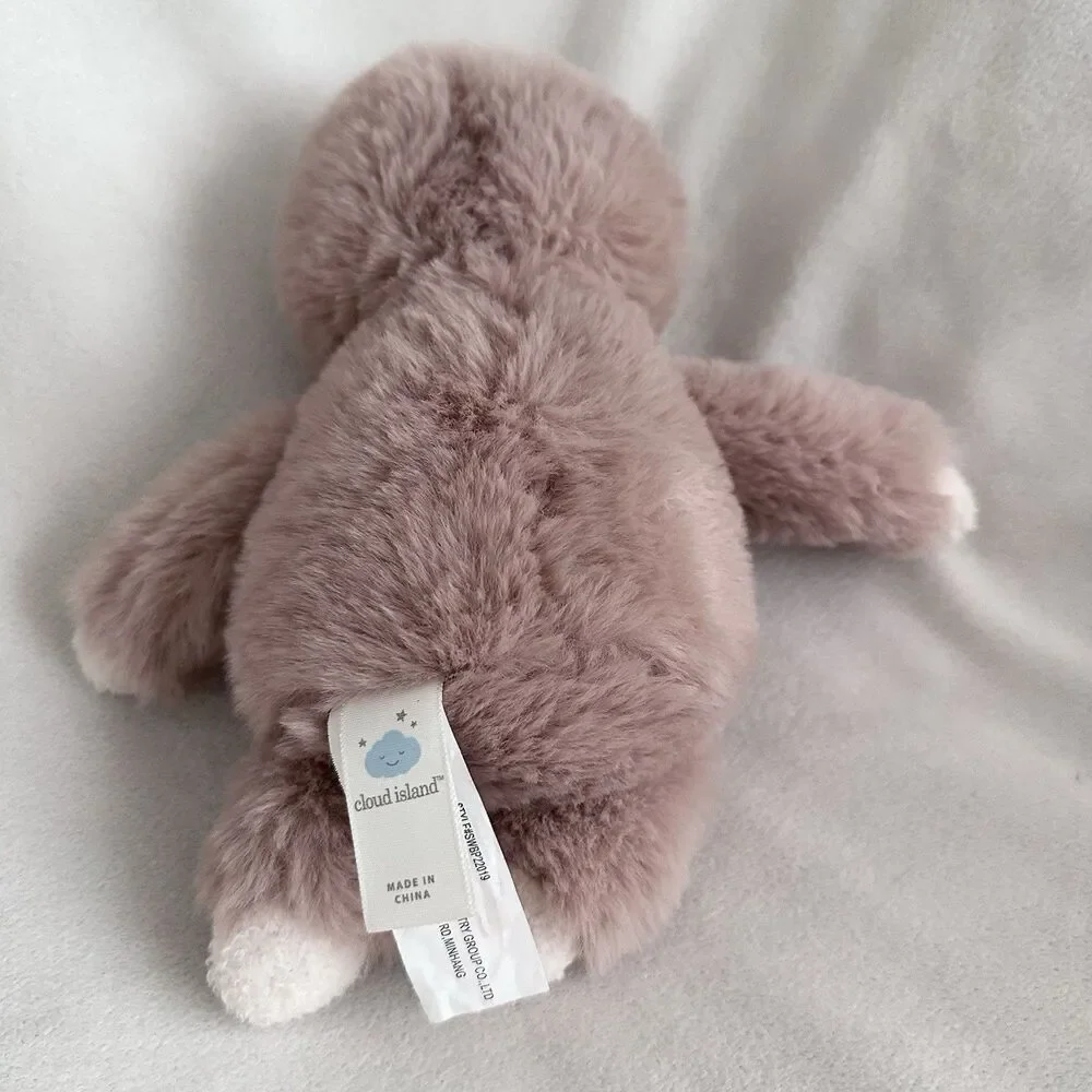 Cloud Island Plush Sloth Rattle Stuffed Animal Baby 7” Mini Small Stuffed Toy